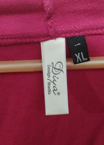 Stylish Pink Zip-Up Hoodie