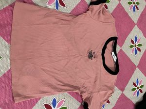 Cute Pink Graphic Tee