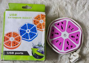Multi-Socket Power Strip with USB