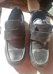 Classic Black Leather Loafers