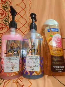 LOR'X & Softsoap Shower Gels