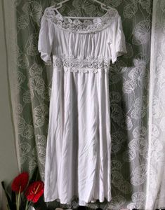 korean off shoulder summer dress