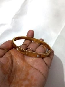 Golden Handcuffs With Ad Stone