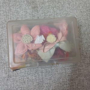 Material for crafting - clip parts n used rakhi