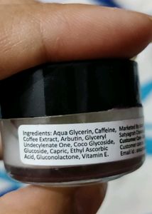 Coffee Under Eye Cream