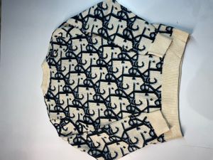 Dior Designer Monogram Knit Sweater