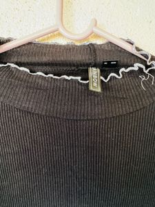 Black Long Sleeve Top