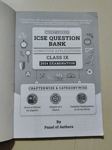 ICSE Computer Applications Question Bank Class IX