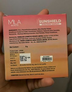 Mila Beaute Sunshield Sunscreen Compact SPF 50+