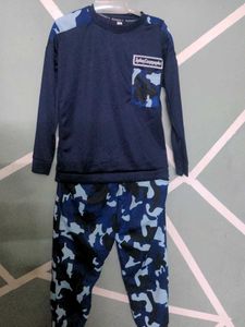 Boys Camo Sweatshirt and Joggers Set