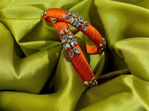 Silk Thread Bangles any one pair