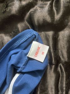 Blue Brooklyn Cropped Tank Top