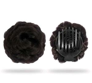 Hair Bun Extension Piece - black