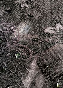 Black Sequence Blouse
