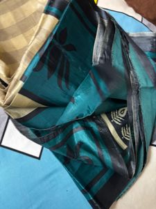Silk paper shinny Saree