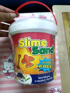 Kids Slime Sand With Moulds