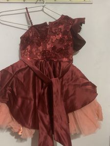 party wear baby frock