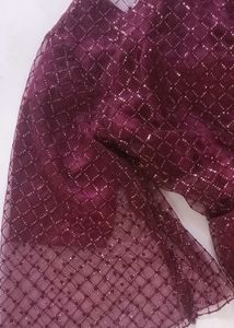 Sparkling/shiny Purple Gown