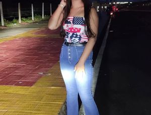 American Flag Print Tube Top