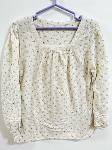 coquette floral top🎀