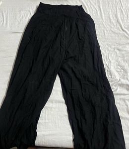 Black Wide Leg Trousers