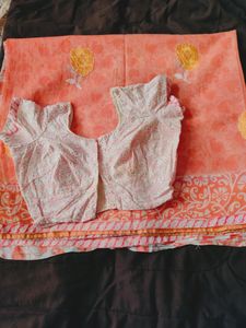 Cotton Saree with blouse