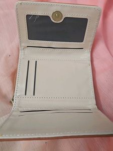 Orange flower wallet