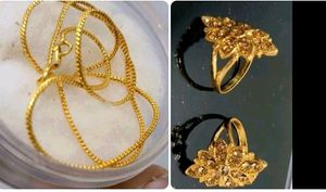 Set 2...1 Gram Gold Rings & Chain