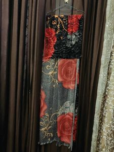 Floral Print Scarf