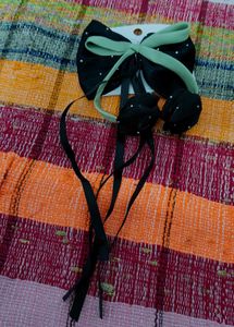 Cute Bow Hair Clip with Tassels