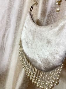 bridal crystal handbag