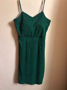 Stylish Green Bodycon Dress