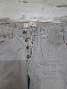 Gray Denim Jeans