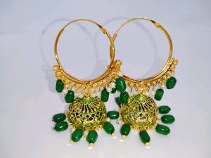Bali With Jhumki Earrings For Girls/Womens