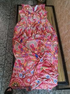 Beautiful Peacock Print jumpsuit