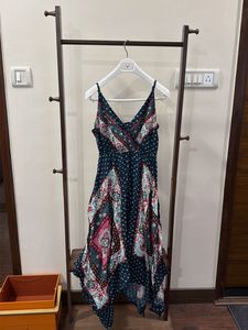 Bohemian Print Midi Dress