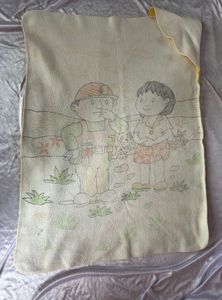 Set of 2 Soft Baby Fleece Blankets | Good Conditio