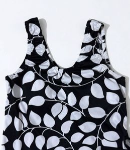 Women's Leaf Print Swimsuit