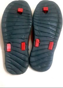 Red &amp; Blue Flip Flops