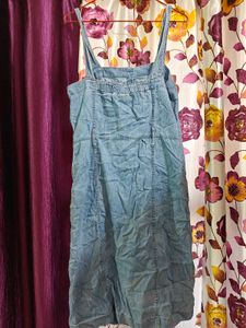 GAP Denim Pinafore Dress