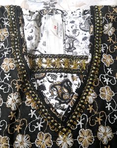 Girl Black Frock