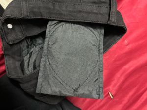 Black Denim Shorts