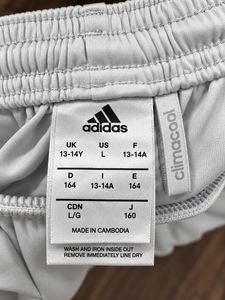 Adidas Men's White Athletic Shorts