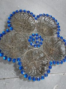 Blue Colour Dry Fruit Basket