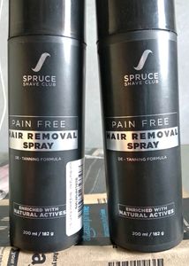 Spruce Hair Removal Spray(Pack Of 2)                ||.    200+200=400ml