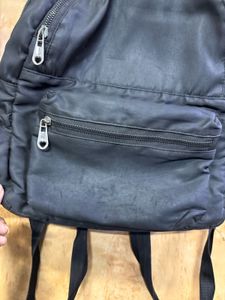Black Casual Backpack