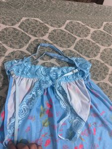 Beautiful Floral Lace Trim Cami, Bust-34/32
