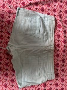 UK SIZE 10 Beautiful Mint Green Denim Shorts