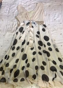 Chic Polka Dot Midi Dress