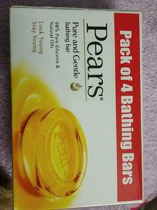 Pears Bathing Bar. Pack Of 4